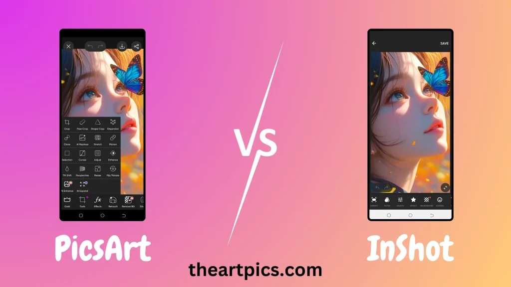 PicsArt vs InShot – Key Features
