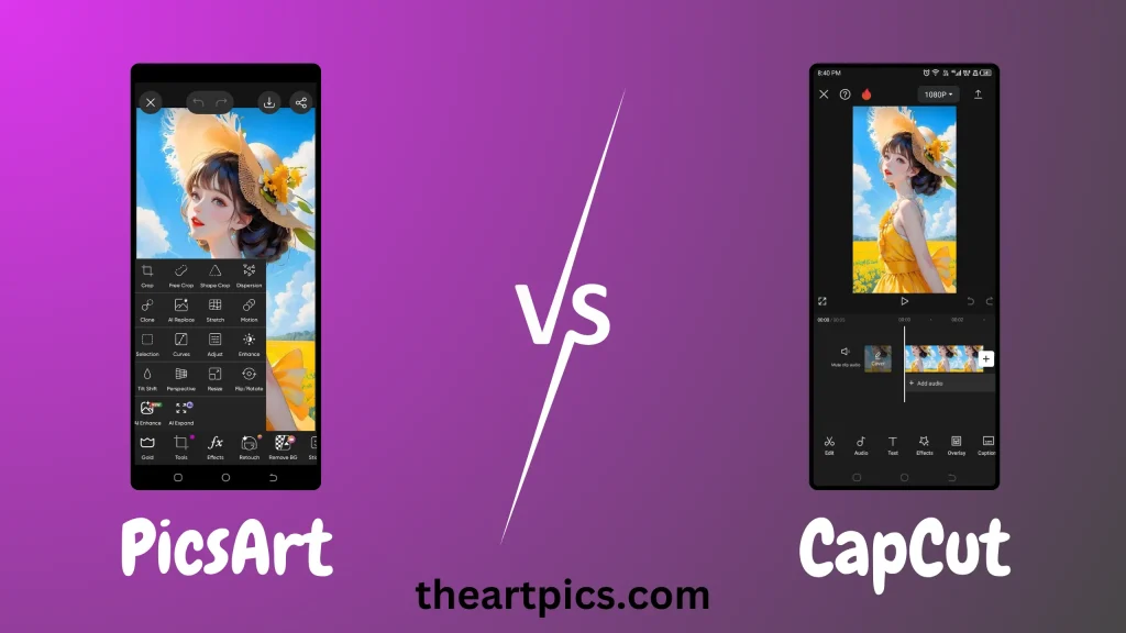 PicsArt vs CapCut - Features